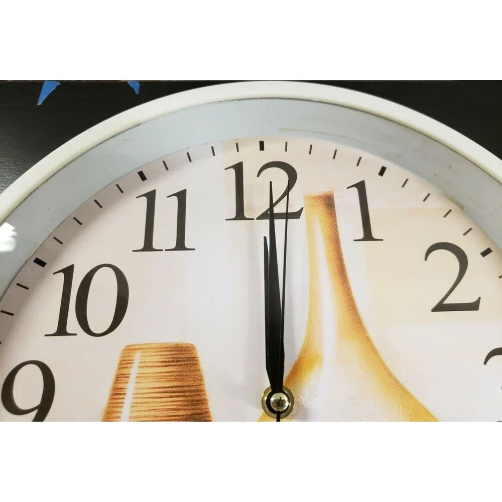 Kitchen Plastic Wall Clock, app.11.5